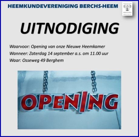 Uitnodiging Heemkring