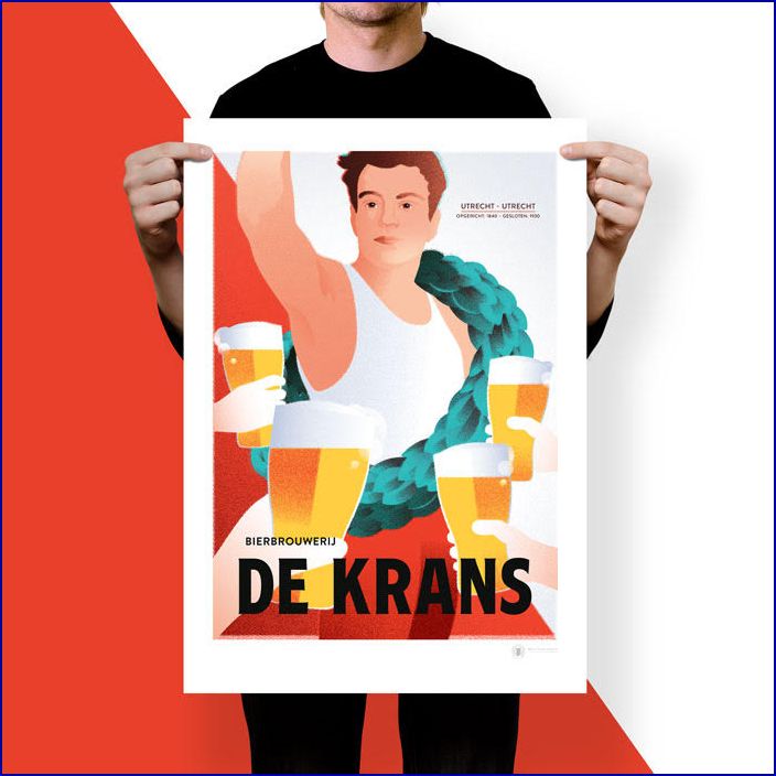 Affiche Bierbrouwerij De Krans 2