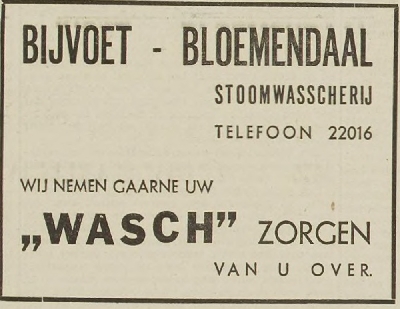 BijvoetWasserijReclame