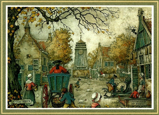 Klokhuis Anton Pieck klein